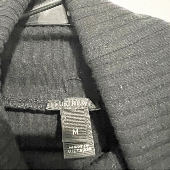 J. Crew Black Ribbed Turtleneck Bodysuit - Picture 6 of 7